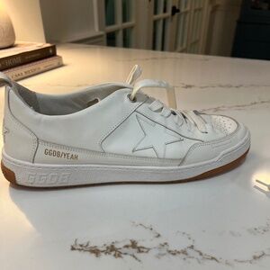 Men’s Golden Goose Yeah white sneakers size 44